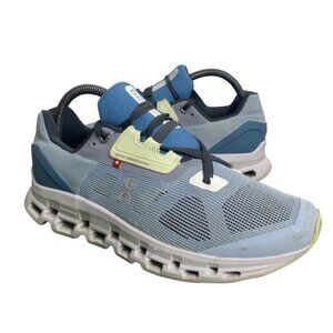 On Cloudstratus Womens Blue Athletic Training Running Shoes Size 8.5